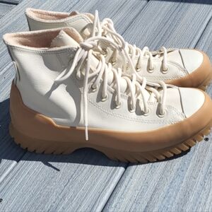 Chuck Taylor All Star Lugged 2.0 High Top Leather Sneaker Boot